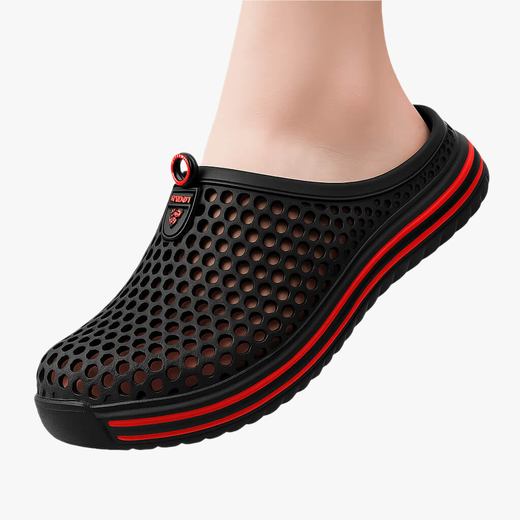 Men's Sandals - Lightweight Slip-On Water-Resistant Pool Slides for Summer