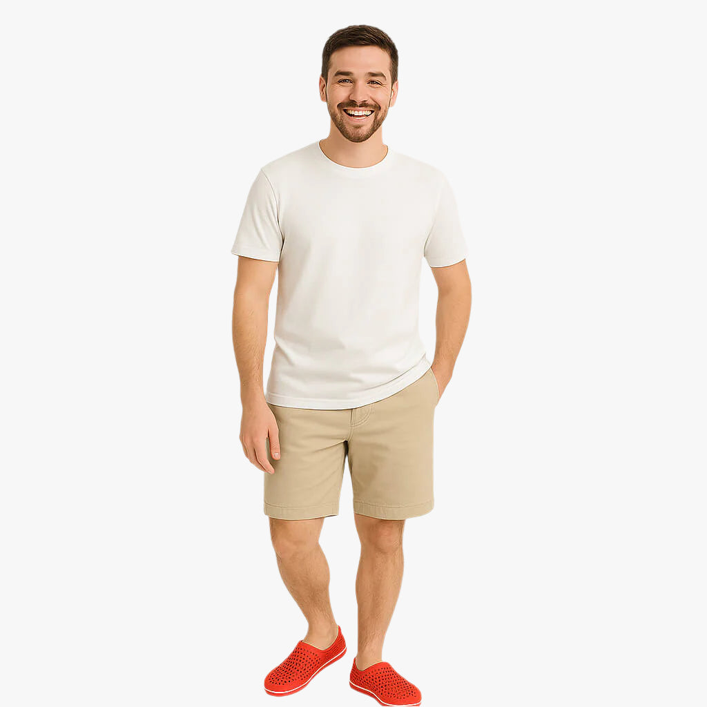 Men's Sandals - Lightweight Slip-On Water-Resistant Pool Slides for Summer