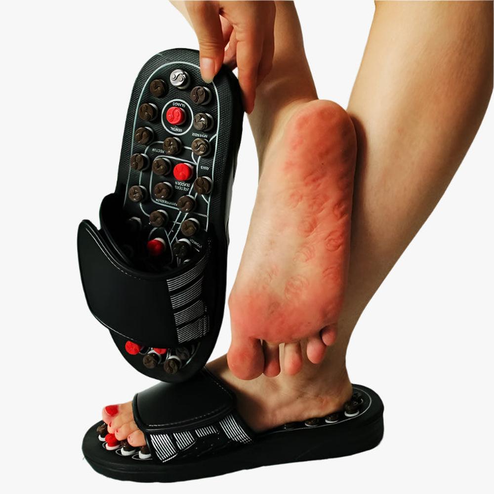 Acupressure Massage Slippers for Therapeutic Foot Relief - Unisex Comfort