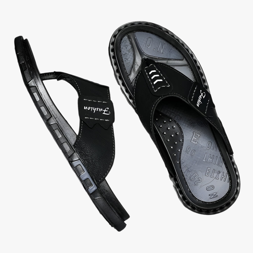 ComfortStep Men's Non-Slip Summer Flip Flops in Plus Sizes for Ultimate Comfort