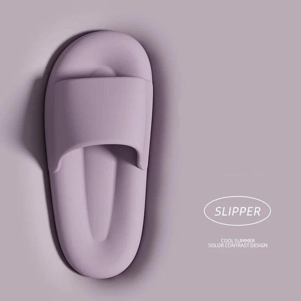 Lightweight Open Toe Non-Slip EVA Slippers for Indoor & Outdoor Use