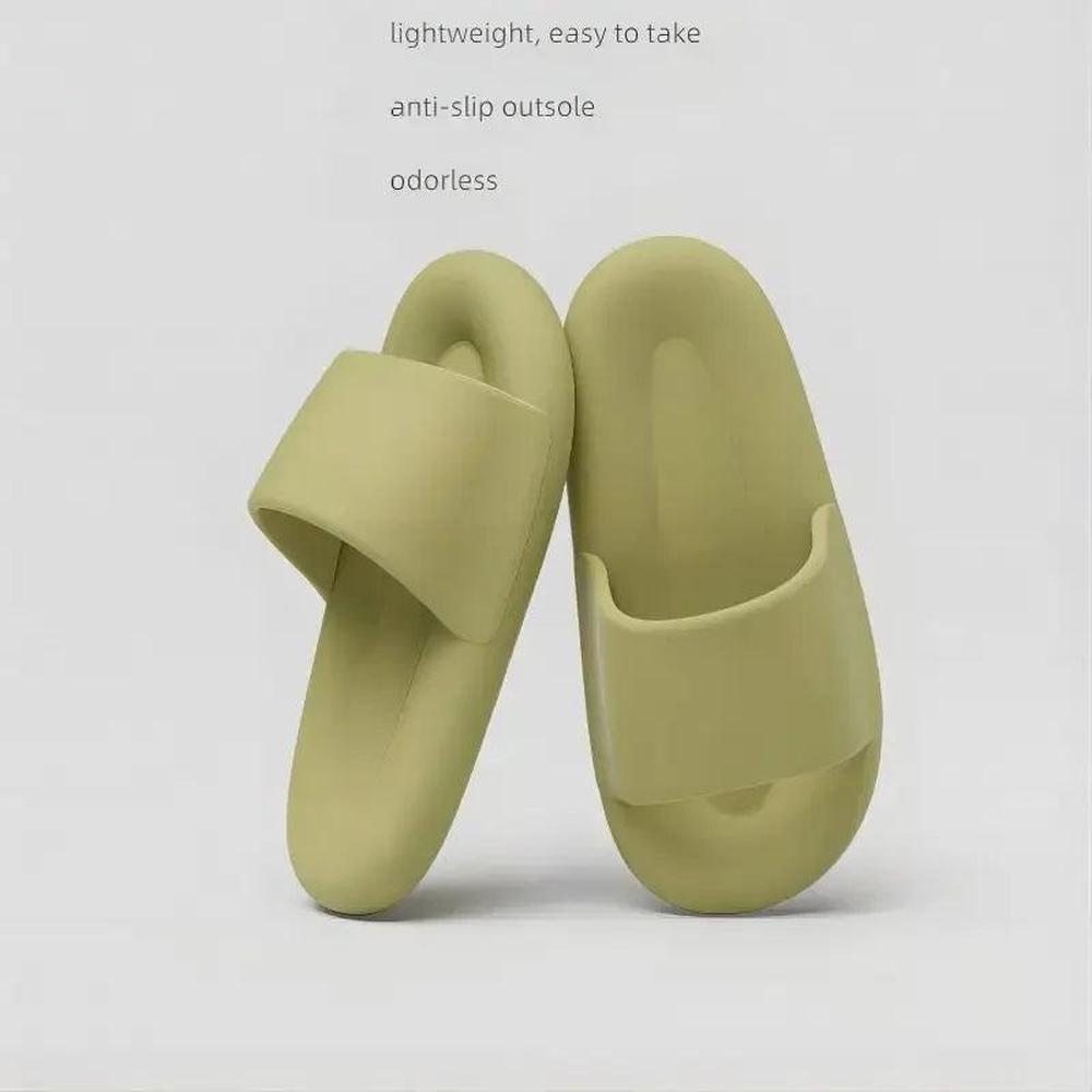Lightweight Open Toe Non-Slip EVA Slippers for Indoor & Outdoor Use
