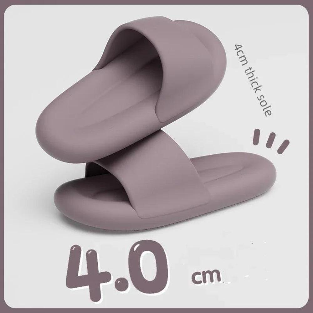 Lightweight Open Toe Non-Slip EVA Slippers for Indoor & Outdoor Use