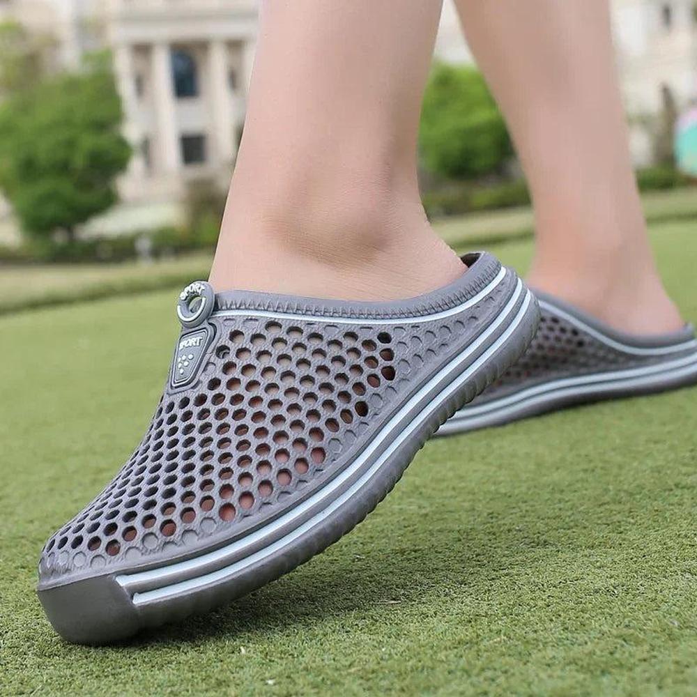Men's Sandals - Lightweight Slip-On Water-Resistant Pool Slides for Summer