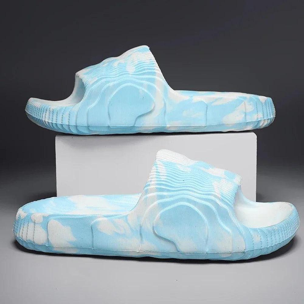 Men's Soft Vinyl Summer Slippers - Comfortable Slip-Resistant Design
