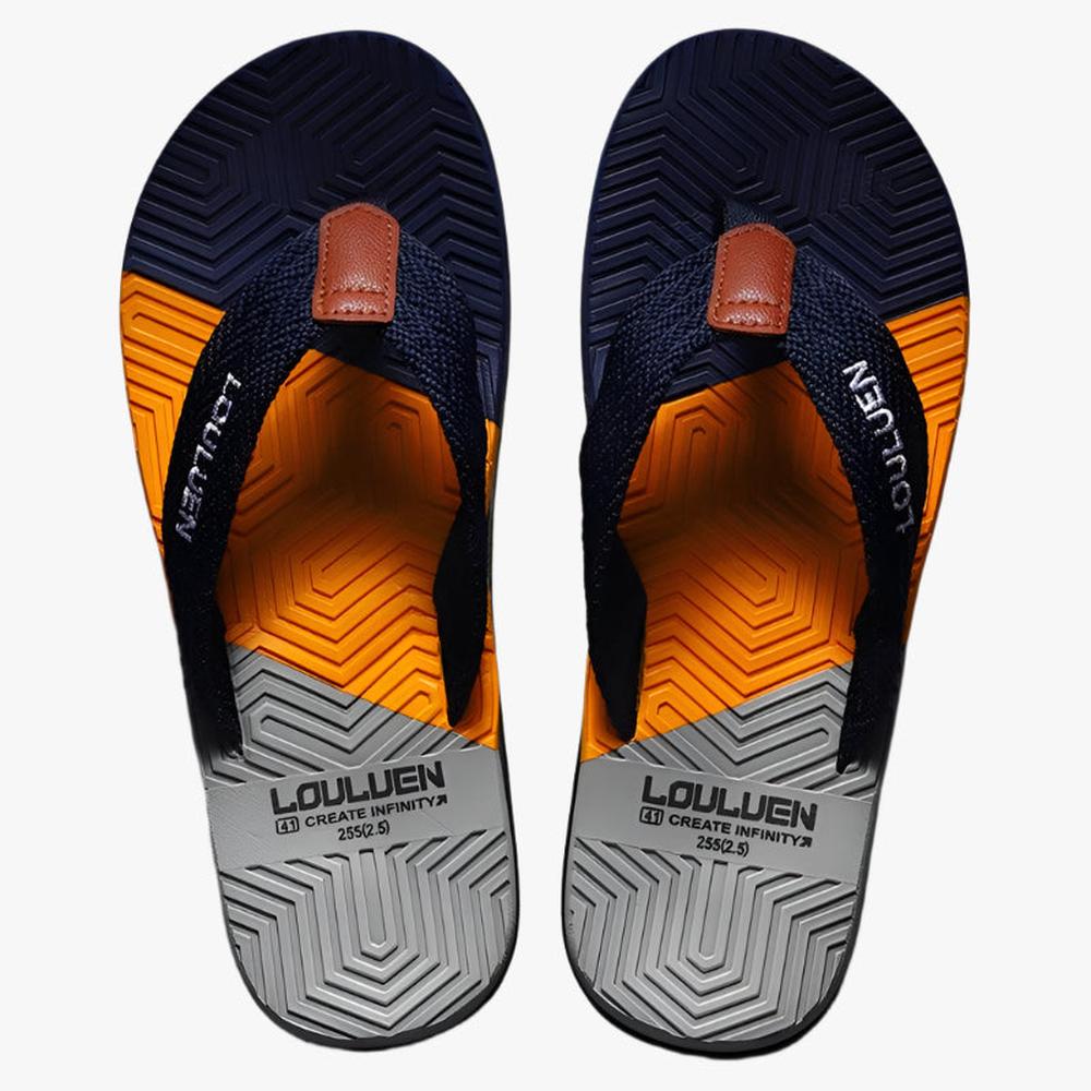 Trendy Men's Breathable Flip Flops - Durable, Comfortable Summer Footwear