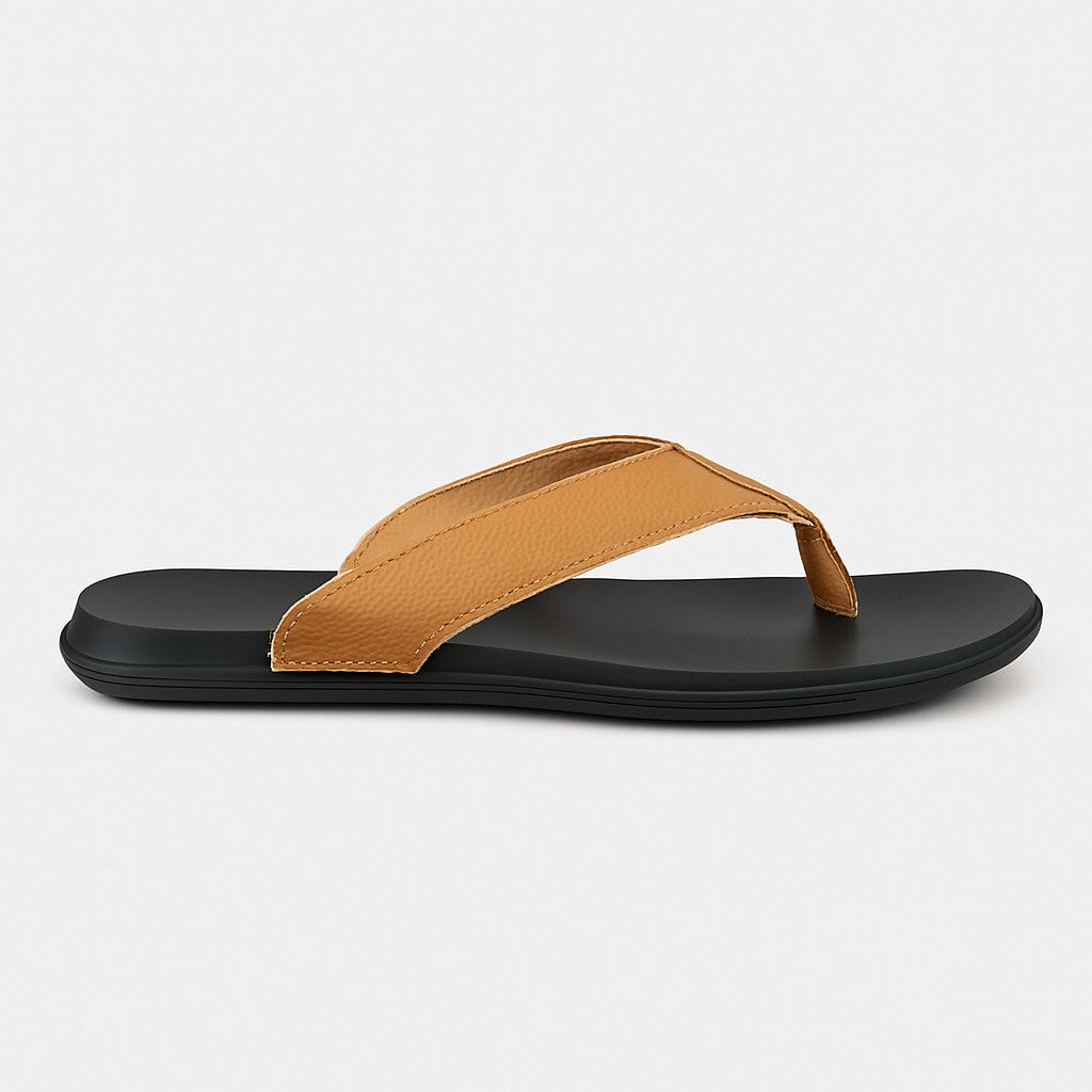 Men's Anti-Slip Beach Flip Flops - Lightweight Casual Sandals for Summer Comfort