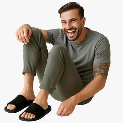 Comfortable EVA Thick Sole Anti-Slip Sandals for Men and Women - Lightweight Casual Footwear