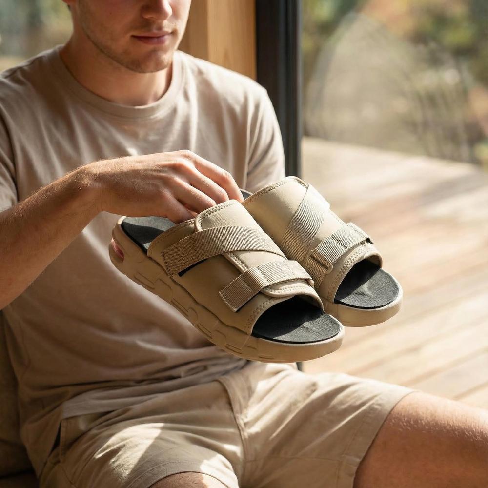 Adjustable Velcro Summer Sandals for Men