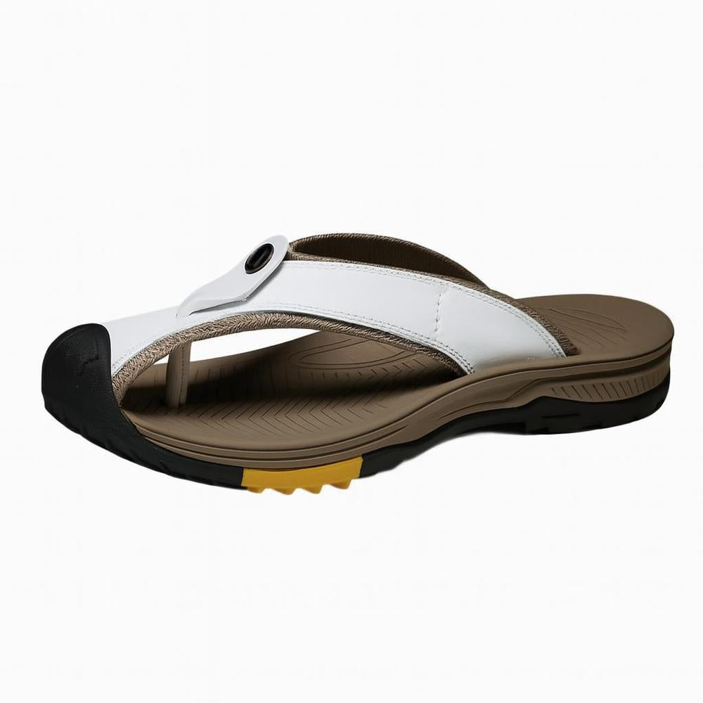 Caden – Men’s Leather Flip Flop Sandals