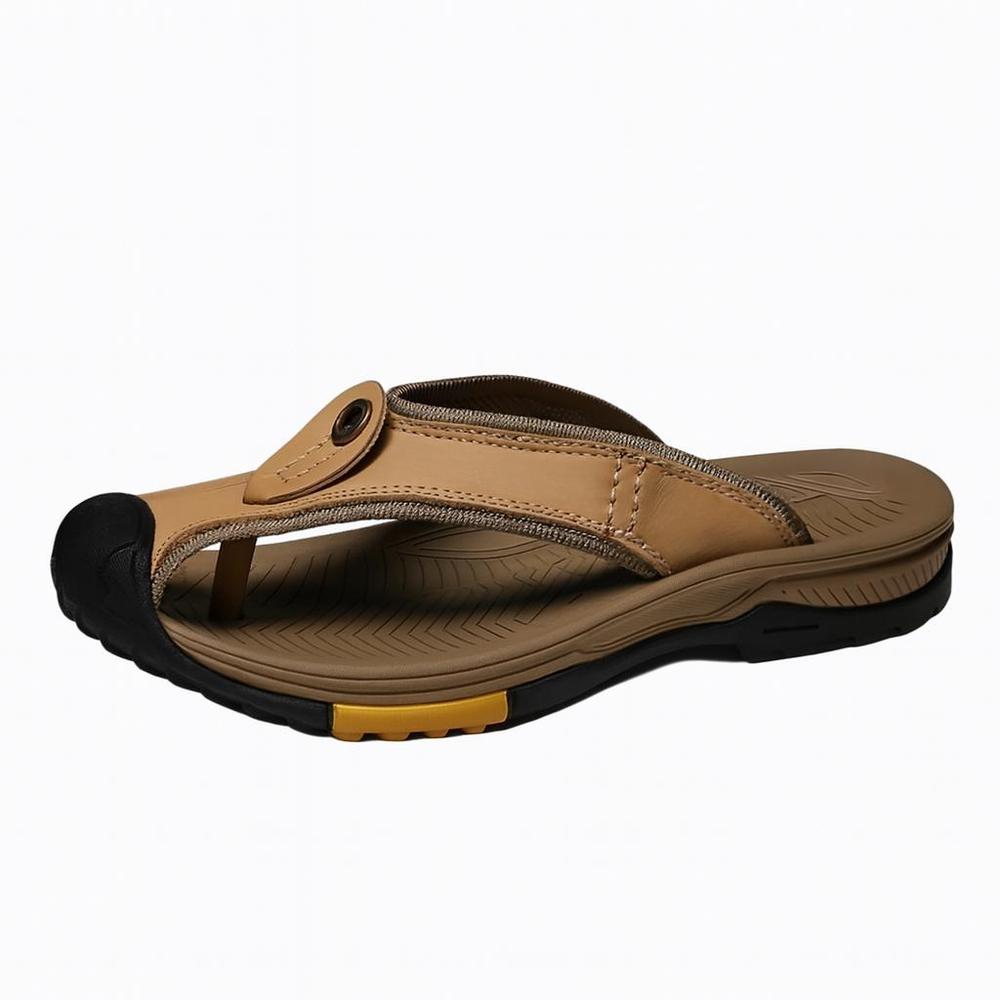 Caden – Men’s Leather Flip Flop Sandals