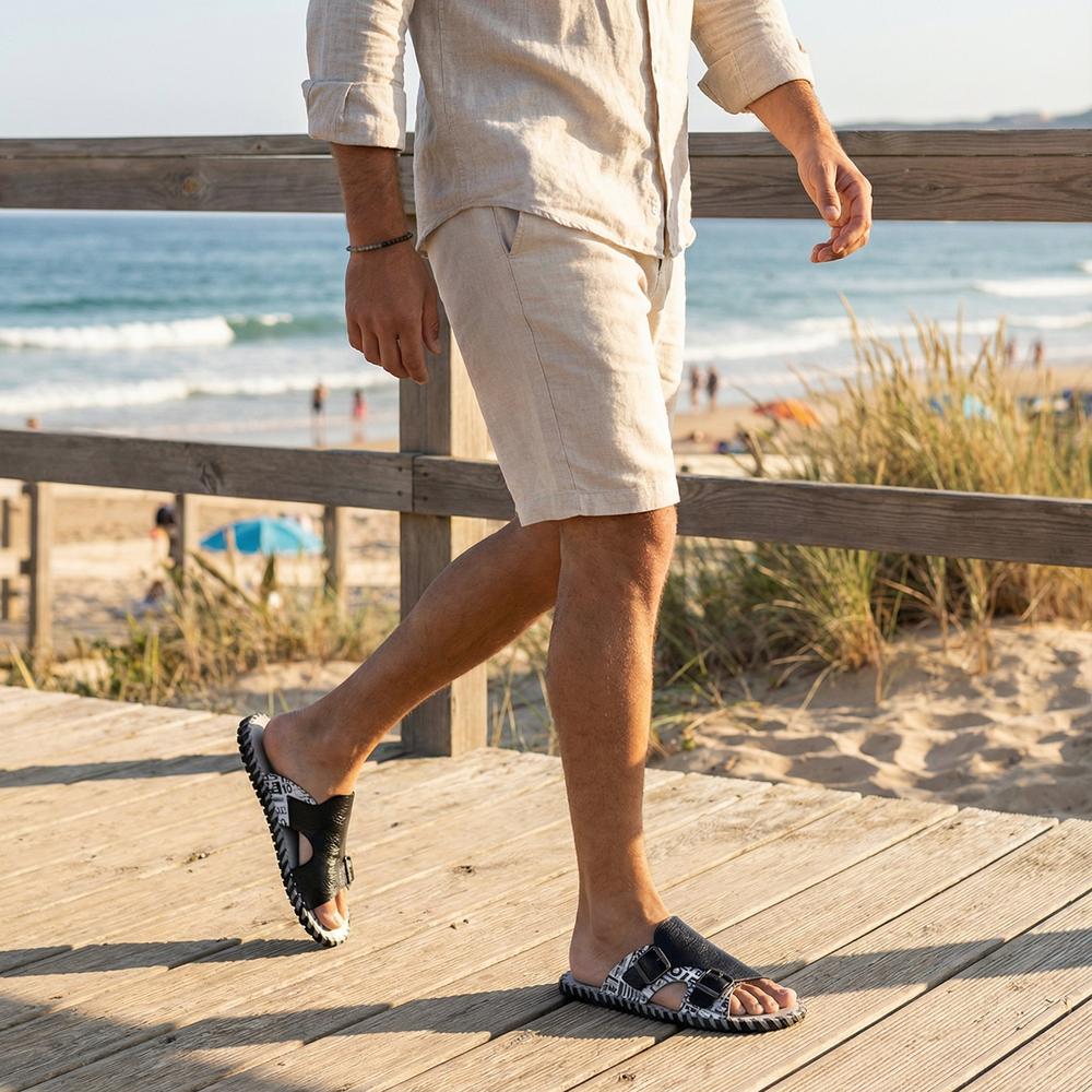 Caldero – Men’s Leather Slides