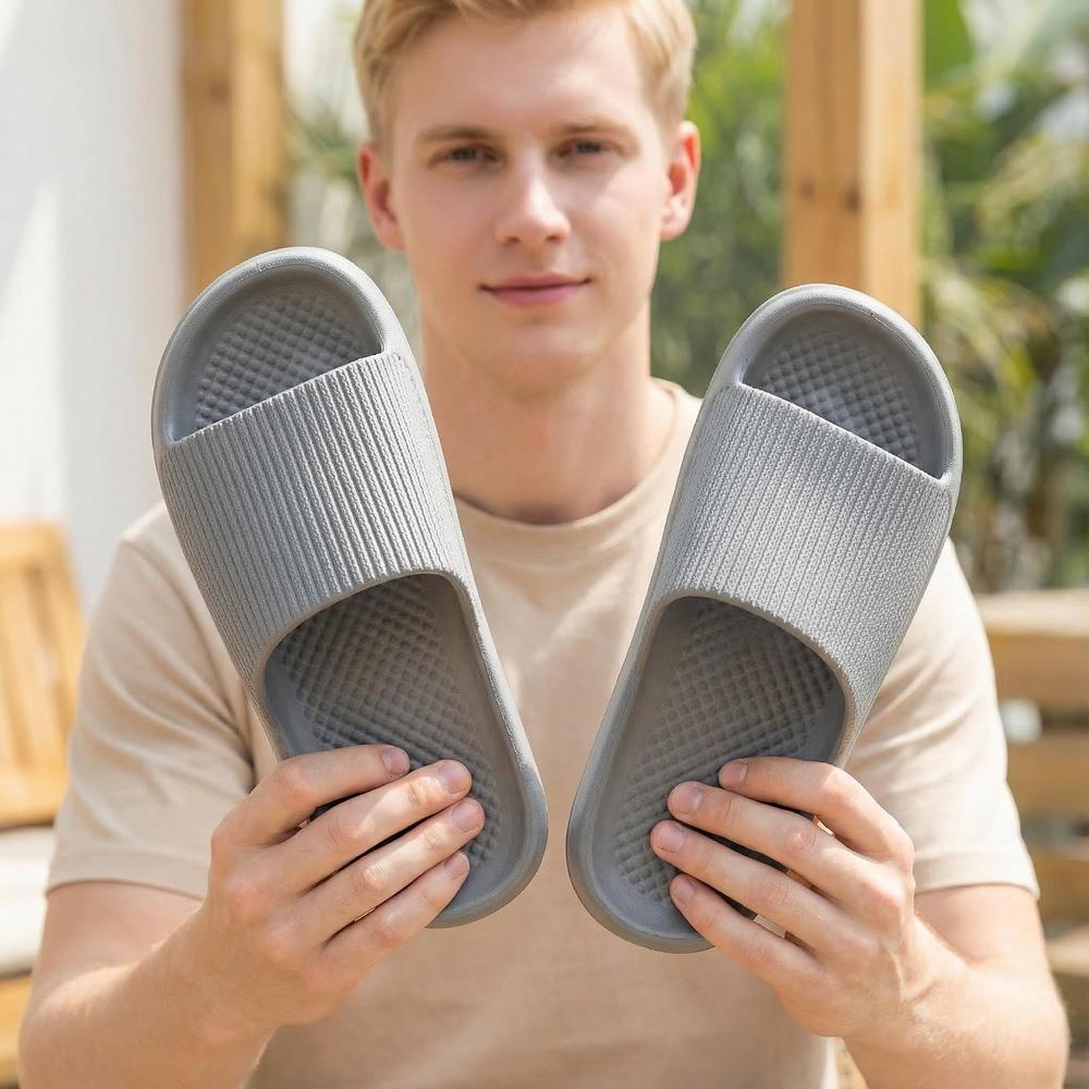 ComfortStep Waterproof Non-Slip Shower Slippers