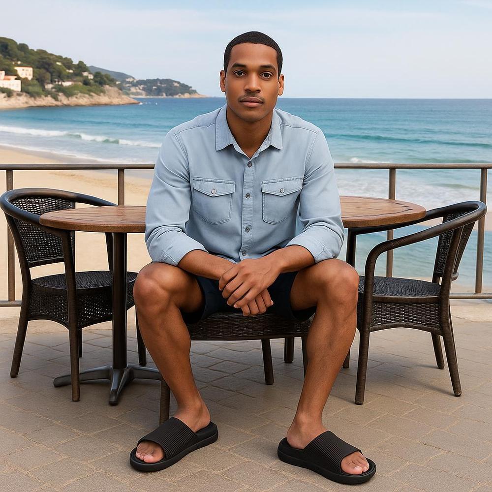 ComfortStep Waterproof Non-Slip Shower Slippers