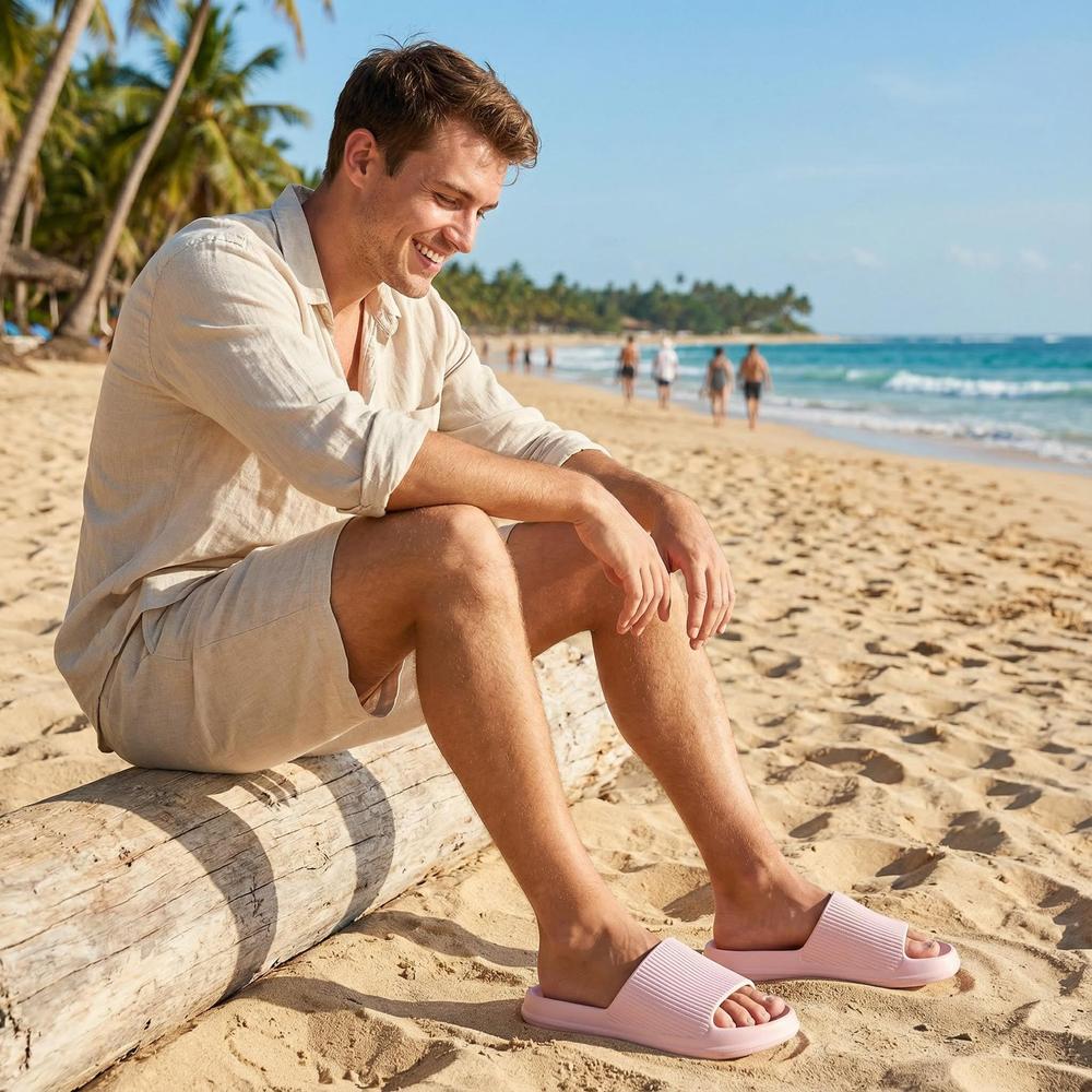 ComfortStep Waterproof Non-Slip Shower Slippers