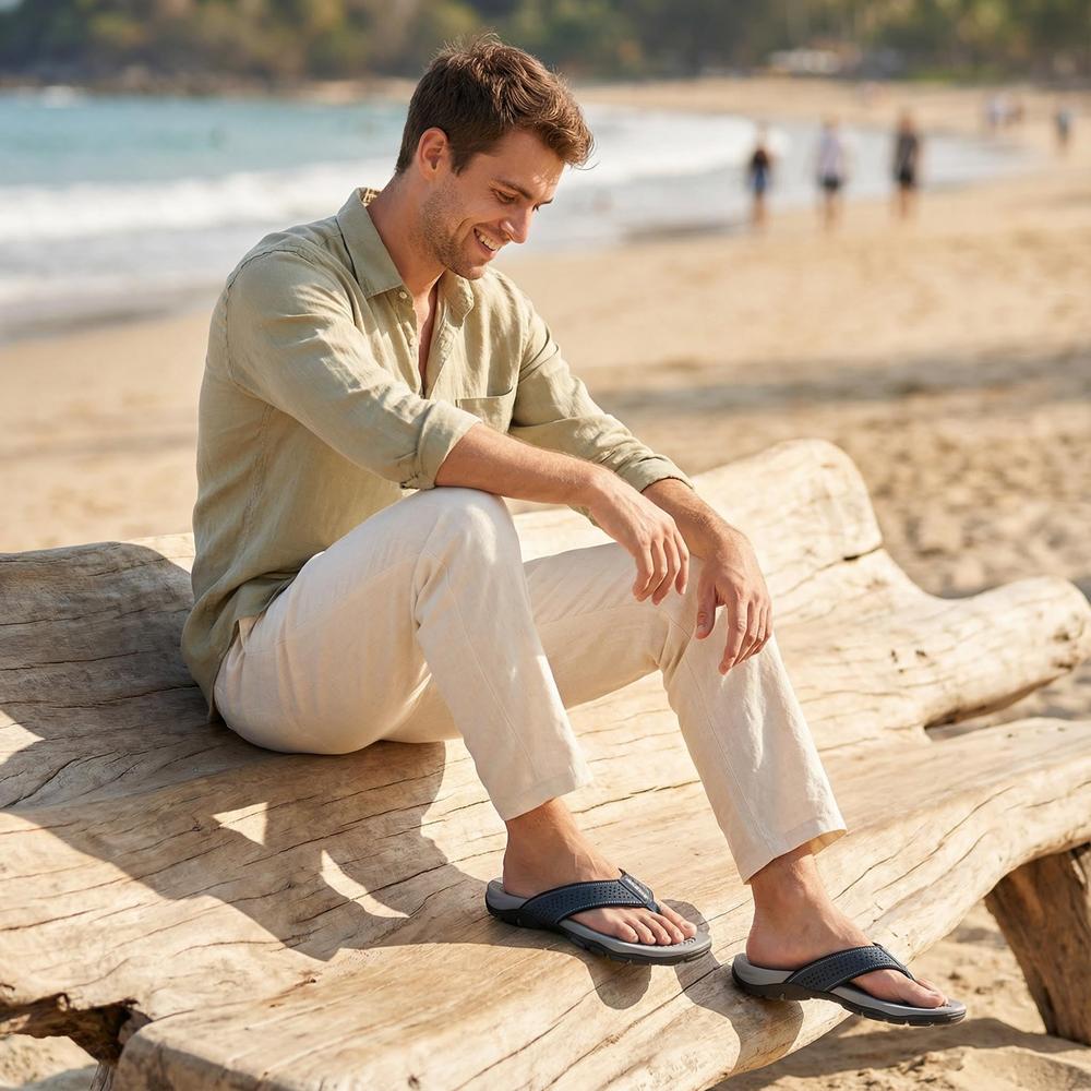 ComfortWave Waterproof Sport Flip Flops