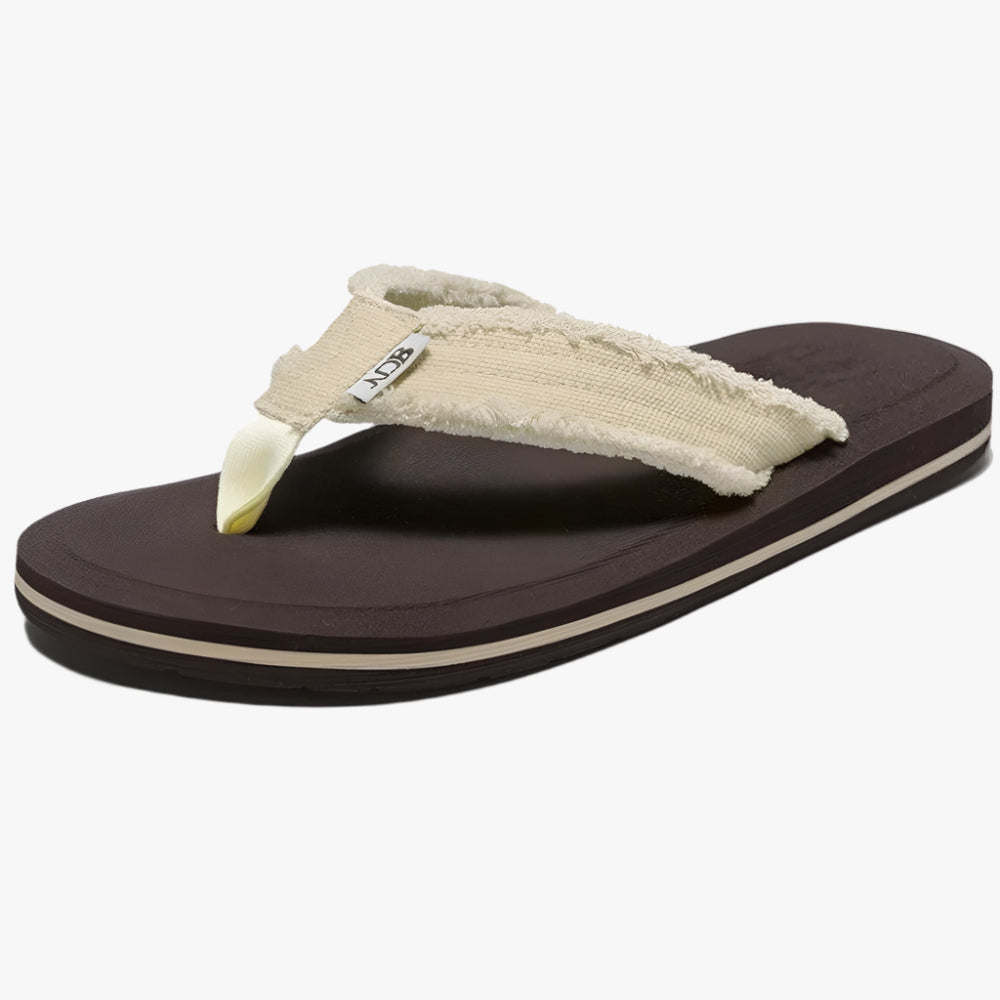 Comfortable EVA Beach Sandals for Men - Non-Slip Flip Flops, Best Beach Shoes