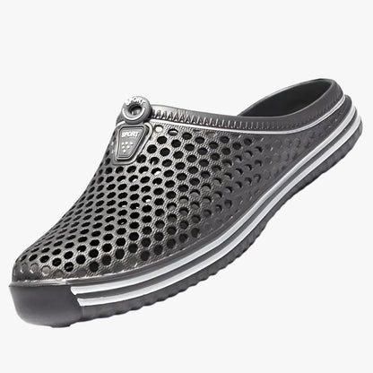 Men's Sandals - Lightweight Slip-On Water-Resistant Pool Slides for Summer