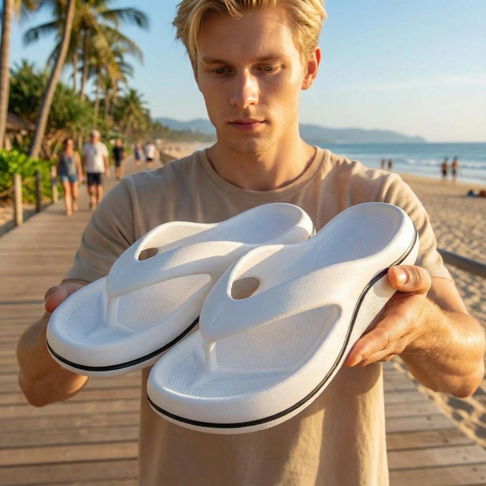 Pacer Unisex Platform Flip Flops