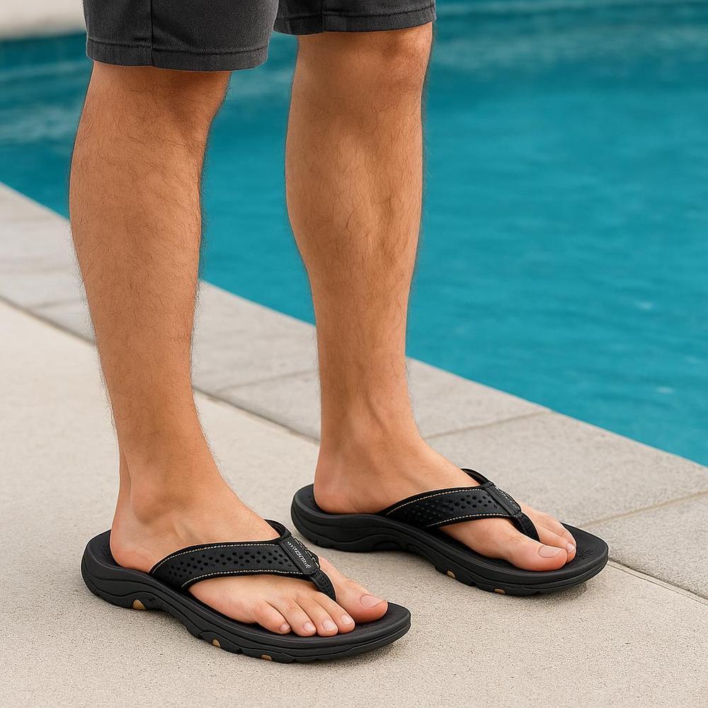 Sands Men's Flip Flops - Water-Friendly Slip-On Sandals
