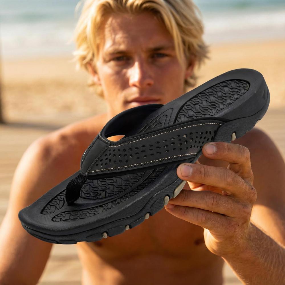 Sands Men's Flip Flops - Water-Friendly Slip-On Sandals