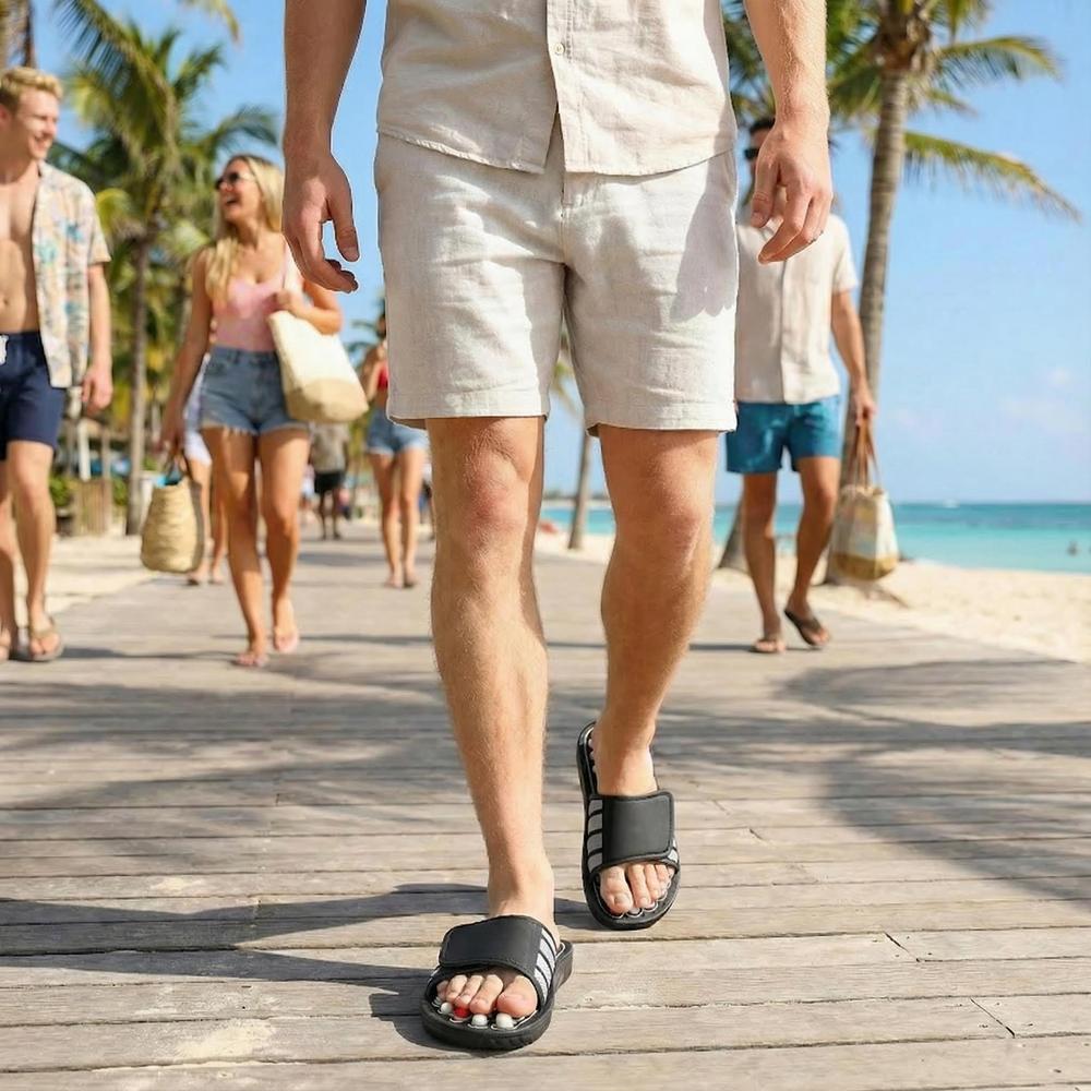 Textured Slide Slippers for Everyday Comfort