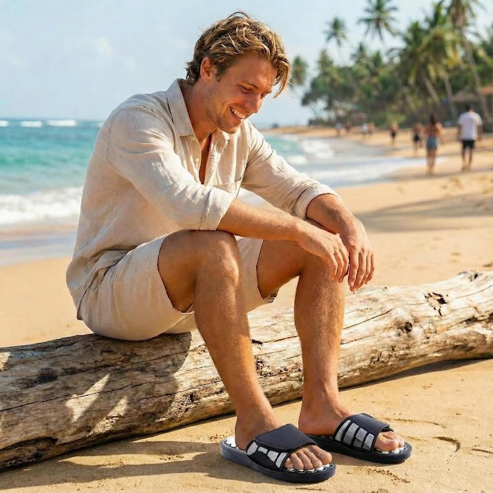 Textured Slide Slippers for Everyday Comfort